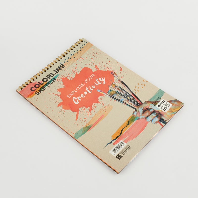 A4 Wire-bound Drawing Sketchbook
