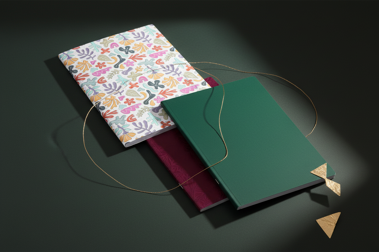 Stapled Notebooks – A4 & B28 Plain & Colored Covers | Borg El Arab ...
