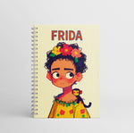 A5 Wire-bound Notebook – Cream Paper Various Designs 16