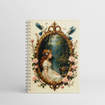 A5 Wire-bound Notebook – Cream Paper Various Designs 1