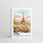A5 Wire-bound Notebook – Cream Paper Various Designs 7