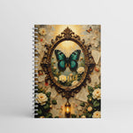 A5 Wire-bound Notebook – Cream Paper Various Designs 4