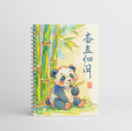 A5 Wire-bound Notebook – Cream Paper Various Designs 20