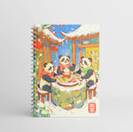 A5 Wire-bound Notebook – Cream Paper Various Designs 22