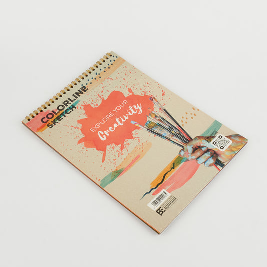A4 Wire-bound Drawing Sketchbook