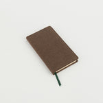 A6 Notebook – Leather Cover Stitched Binding Cream Paper 3