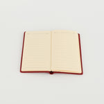 A6 Notebook – Leather Cover Stitched Binding Cream Paper 6