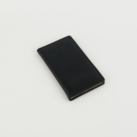 A6 Notebook – Leather Cover Stitched Binding Cream Paper