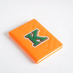 A5 Alphabet Notebook – Leather Cover Embroidered Design 6
