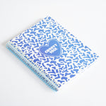 Wire bound Notebook – Bristol Cover Coated Paper Assorted Designs 6