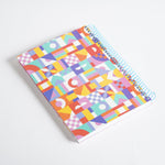 Wire bound Notebook – Bristol Cover Coated Paper Assorted Designs 8