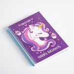 Wire bound Notebook – Bristol Cover Coated Paper Assorted Designs 9