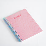 Wire bound Notebook – Bristol Cover Coated Paper Assorted Designs 15