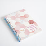 Wire bound Notebook – Bristol Cover Coated Paper Assorted Designs 17