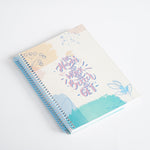Wire bound Notebook – Bristol Cover Coated Paper Assorted Designs 18