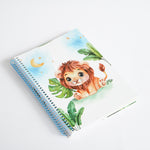 Wire bound Notebook – Bristol Cover Coated Paper Assorted Designs 19