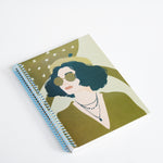 Wire bound Notebook – Bristol Cover Coated Paper Assorted Designs 20