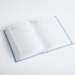 A5 Leather Hardcover Notebook – Sewn Binding with Cellophane Lamination 2