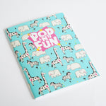 B28 Stapled Notebook – Coated Paper (Couché) Assorted Designs 18