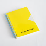 Wire bound Notebook – Bristol Cover Coated Paper Assorted Colors 2