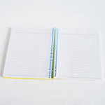 Wire bound Notebook – Bristol Cover Coated Paper Assorted Colors 5
