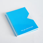 Wire bound Notebook – Bristol Cover Coated Paper Assorted Colors 4