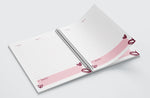 A5 Wire-bound Notebook – Cream Paper Various Designs 37
