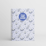 A5 Wire-bound Notebook – Cream Paper Various Designs 30