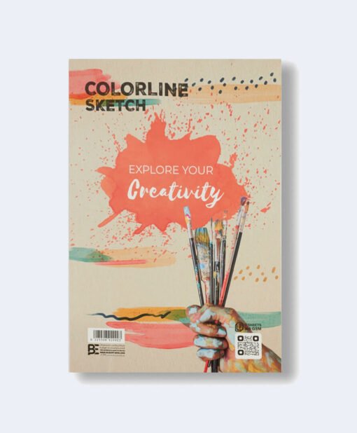 A4 Hot Glued Sketchbook